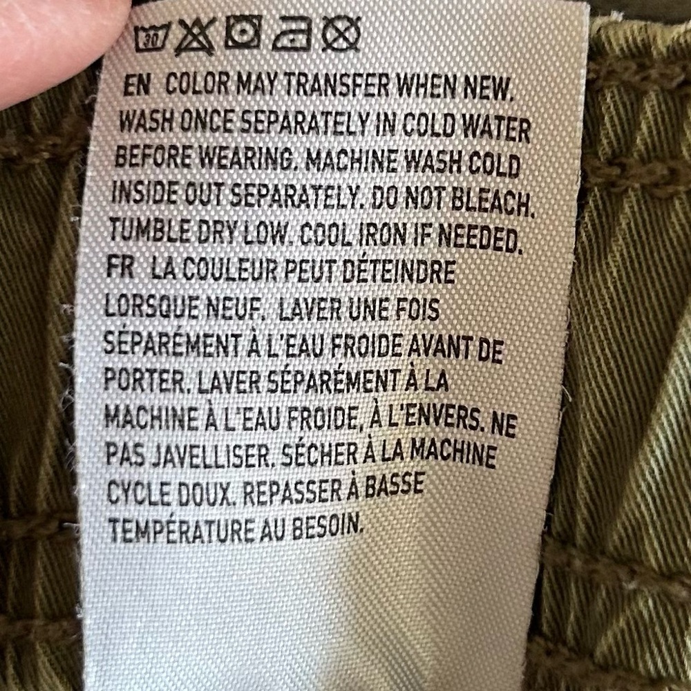 American Eagle Outfitters Men's Khaki Flex Skinny Joggers Medium Tall Minimalist - Picture 5 of 8